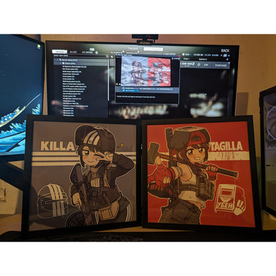 逃离塔克夫周边定制海报