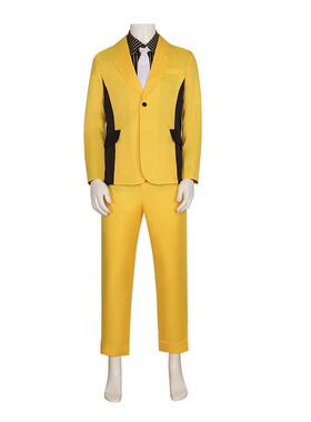 至高之牌HighCard男主芬·奥德曼cos服 黄色西装套装cosplay动漫