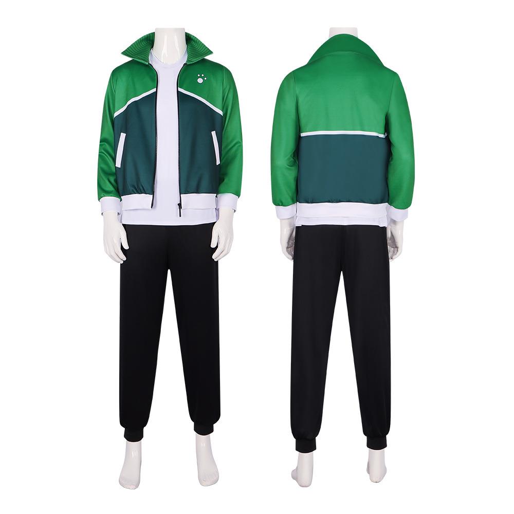 新番动漫僵尸百分百cos服装三日月闲天道辉运动套装cosplay万圣节