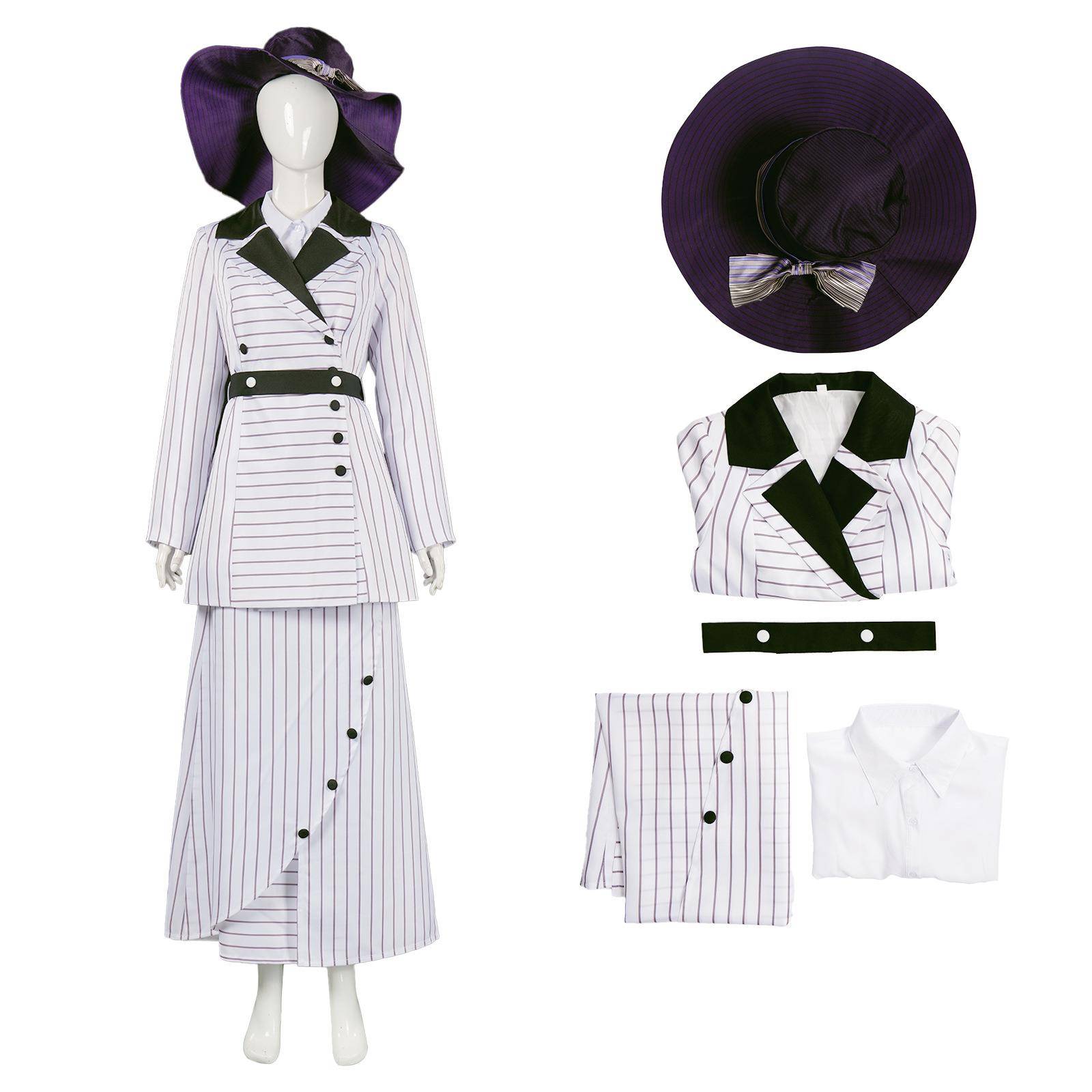 泰坦尼克号罗丝cos服罗丝 Rose西服套装电影角色演出C服跨境工厂