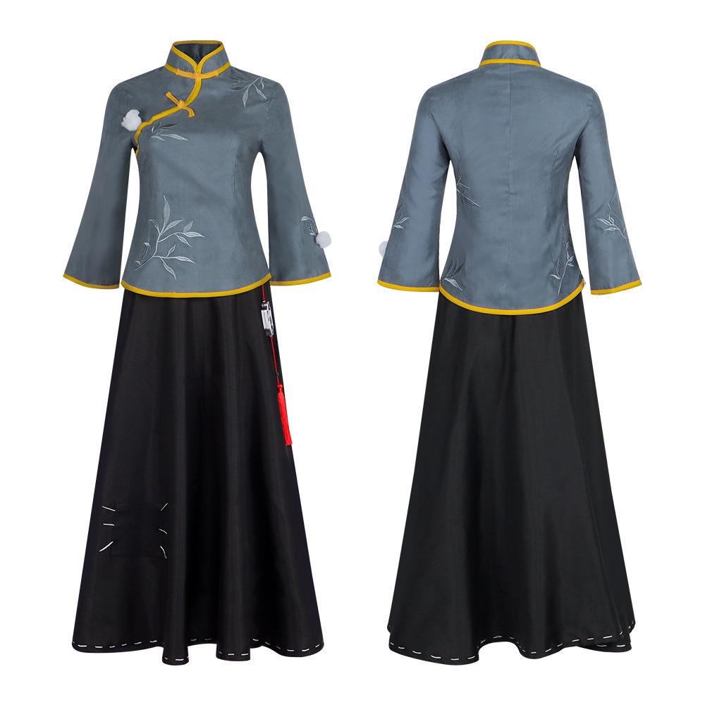 第五人格cos服游戏服装古董商中式风旗袍女cosplay万圣节舞台表演