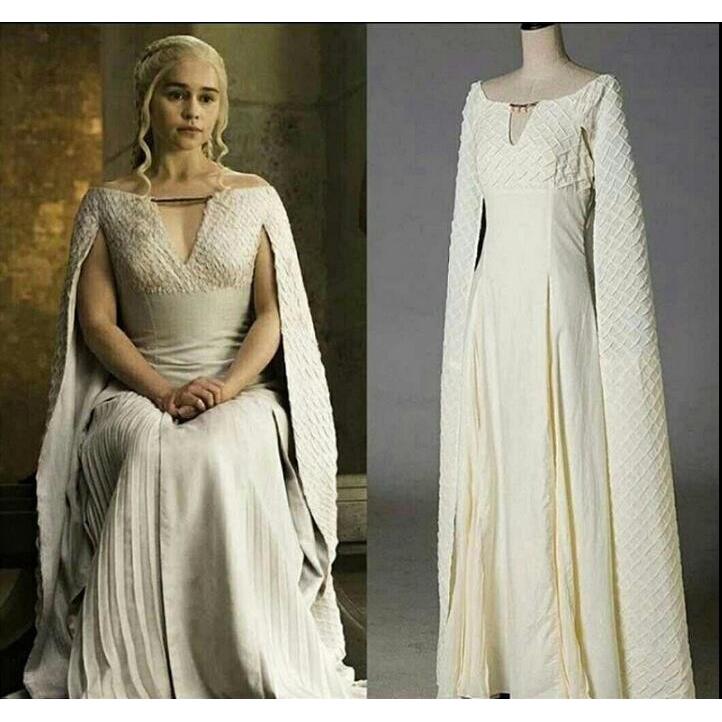 权力的游戏Cosplay冰与火之歌 龙妈龙母丹妮莉丝·坦格利安cos服