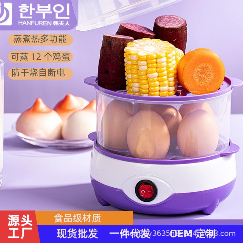 蒸蛋羹蒸面食单层蒸蛋器迷你自动断电家用煮蛋器多功能小型早餐机