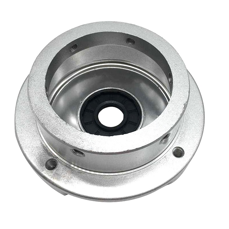 摩托车拉线刹车改装后碟刹轮毂固定法兰盘总成 铝合金材质11/13CM