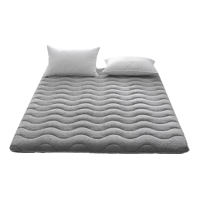 笺影加厚保暖羊羔绒床垫