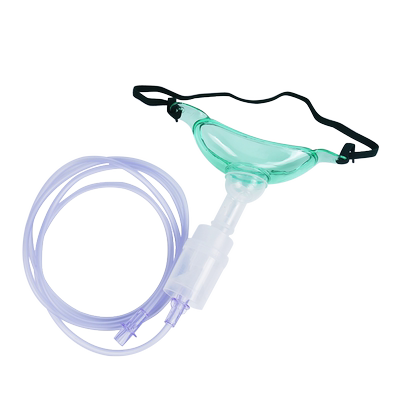 医用气切雾化面罩气管切开吸氧雾化器湿化器雾化杯呼吸氧气罩喉罩