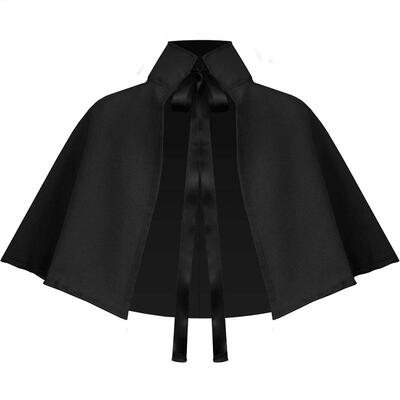 斗篷文艺复兴中世纪立领披衫