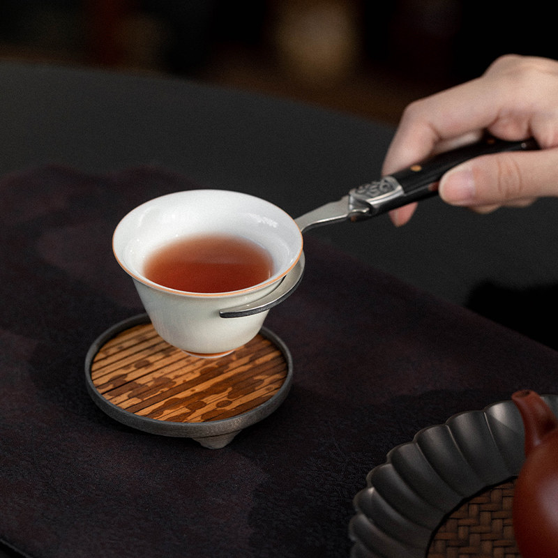 落笙黑檀木茶杯叉茶夹杯托不锈钢镊子防烫纯铜实木叉子功夫茶配件,搬运/仓储/物流设备,其他起重搬运设备,淘宝优惠券,粉丝福利购,淘宝优惠卷