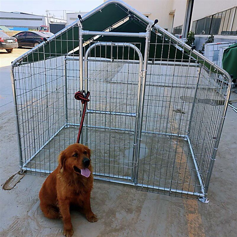 狗笼大型犬专用狗笼子跑笼室内室外L庭院户外家用围栏大号