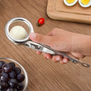 不锈钢304切蛋器切皮蛋器皮蛋分割器多功能厨房用品鸭蛋分蛋器