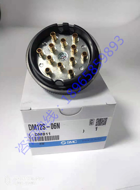 原装新款SMC集束多管对接式气管接头DM12S-06N母座气缸气管6厘