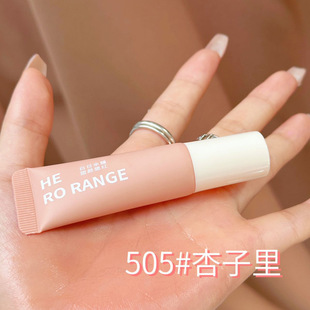 洛杉矶女孩液体腮红空气感橘色调膨胀色收缩色低饱和纯欲奶杏腮红