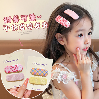 小女孩糖果色碎发夹子小发卡夹子
