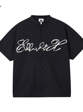 Ed Hardy X潮流新款100%棉男女同款印花中式短袖T恤X1C2QL122160