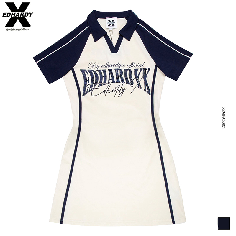 EdHardyX潮流连衣裙棉