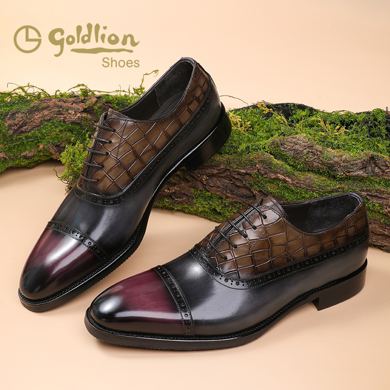 金利来男鞋商务高档牛津