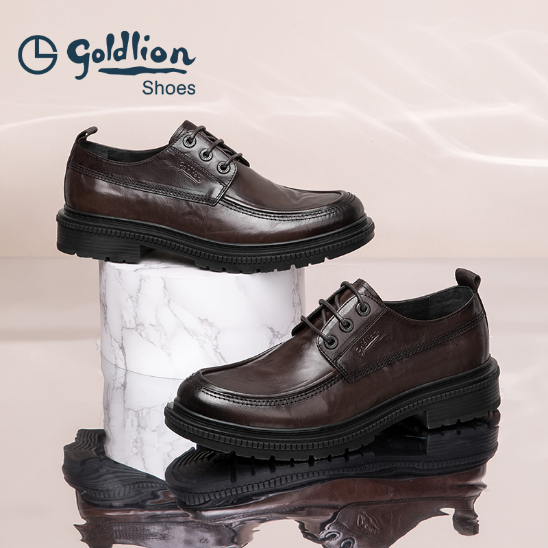 正装金利来耐磨橡胶商务皮鞋新款