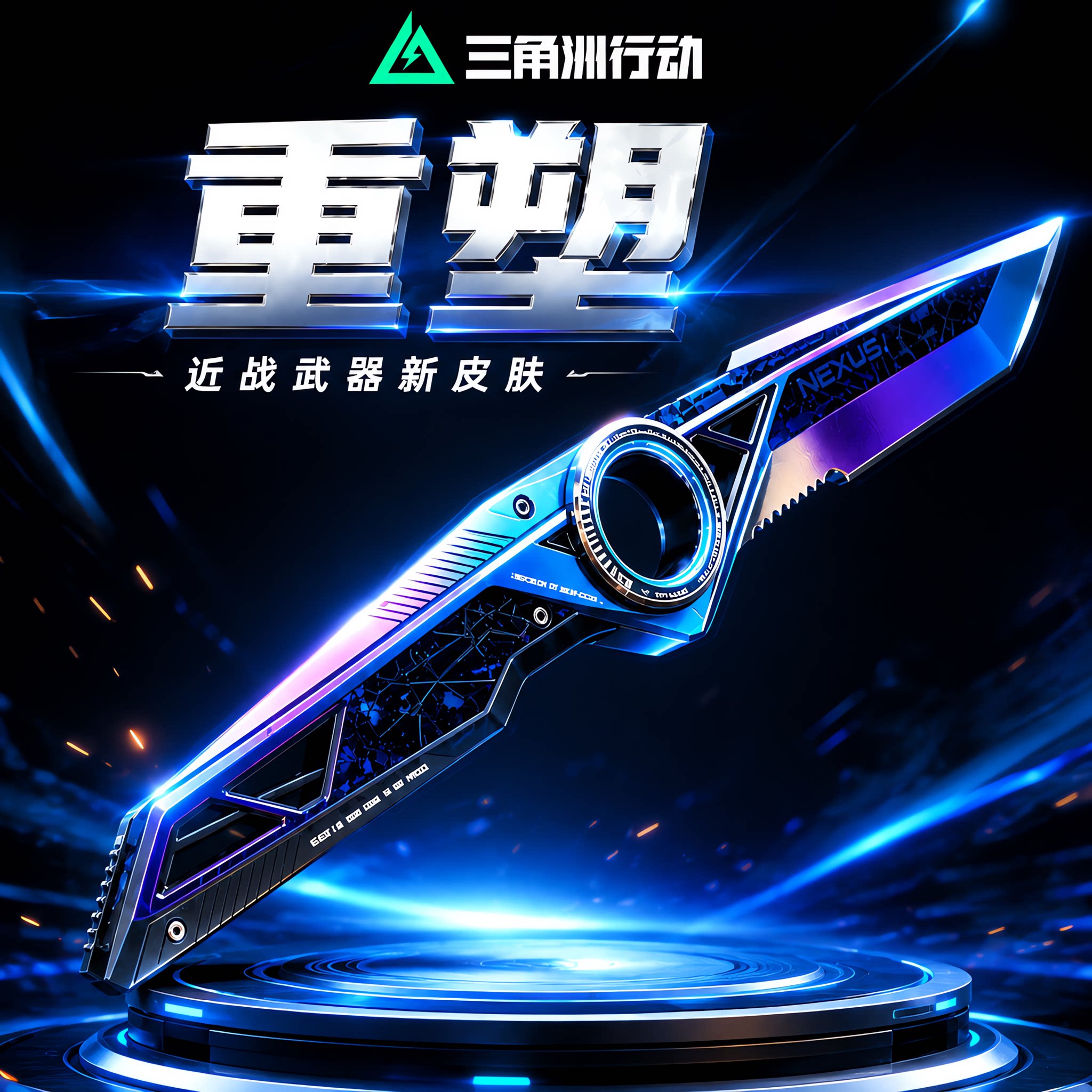 三角洲行动周边北极星合金模型