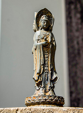 中式禅意南海观音菩萨佛像阿弥陀