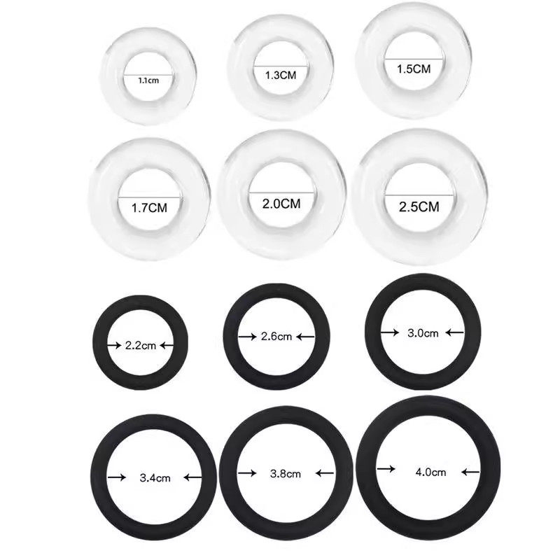 男用隐形硅胶锁精环成人男士防射持久穿戴延时环延时情趣套圈用品