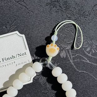 天然健康减压正品灵猫踏雪菩提手链盘玩饰箱包防偷手机绳配件挂件