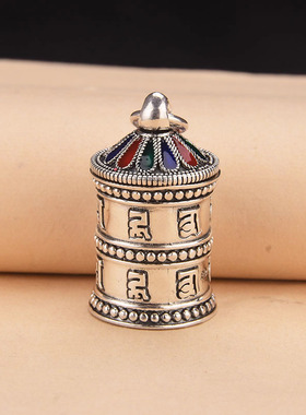 国风潮铜镀银手工饰品