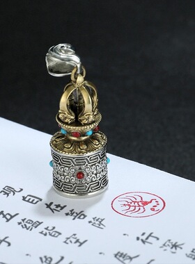 国风潮铜镀银手工饰品