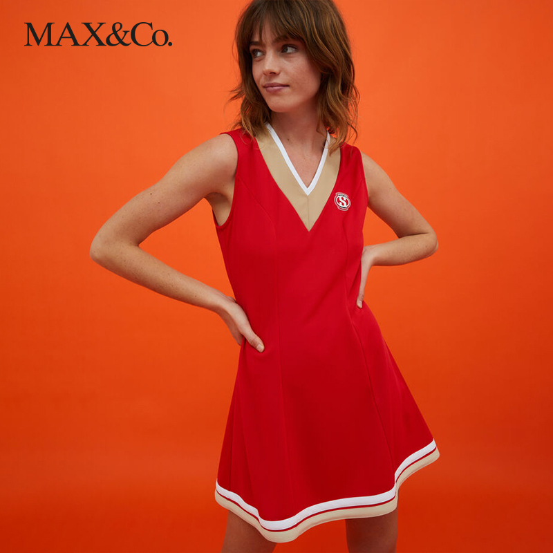 “SUPERGA胶囊系列”无袖连衣裙