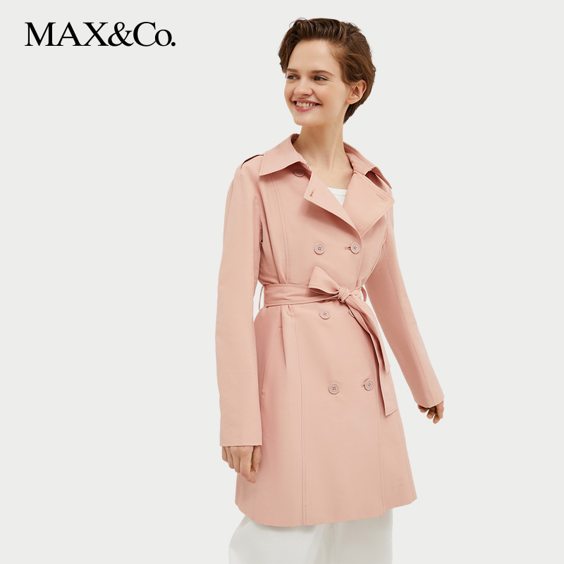 MAX&Co.2024春夏双排扣