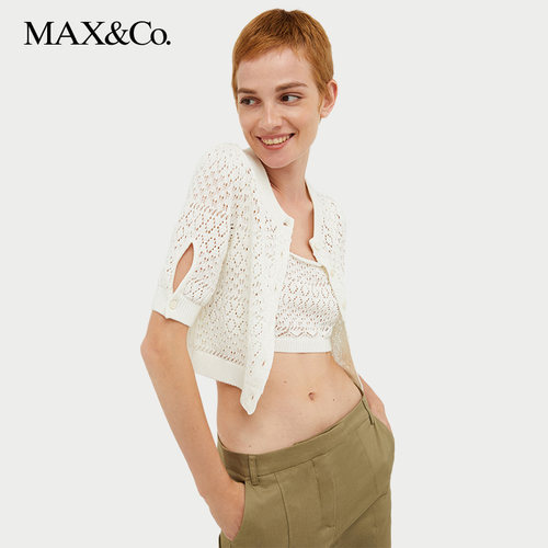 2024春夏镂空针织衫上衣