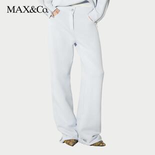 阔腿裤 MAX&Co.2025春夏休闲慢跑裤 6781025202 甄选惠享