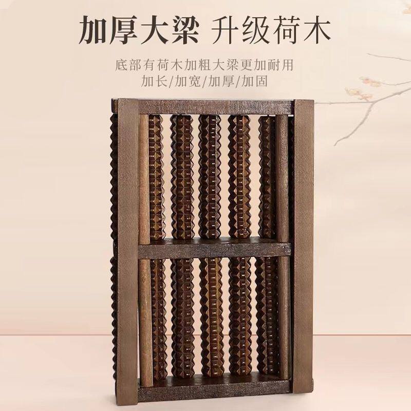 足底脚底按摩器木质滚轮