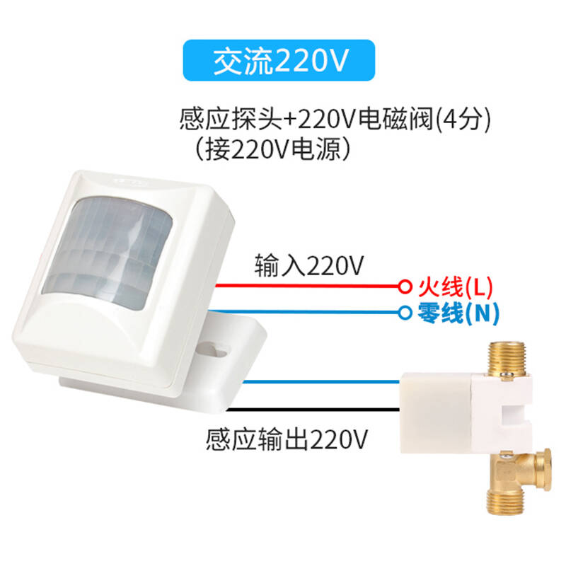 速发沟槽式厕所感应节水器大便槽小便池自s动水箱感应冲水器.公厕