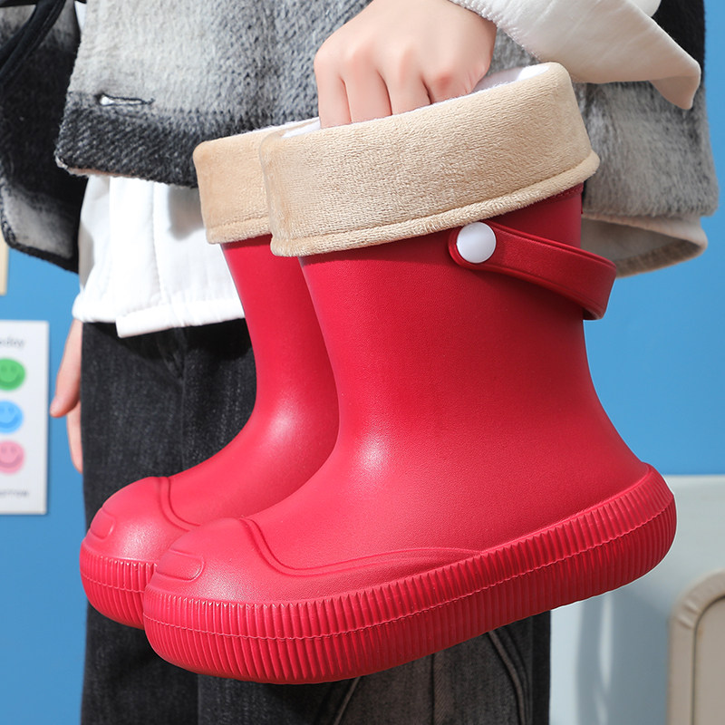 儿童雨鞋加绒防水保暖男童女童水鞋小孩宝宝幼儿胶鞋2026新款雨靴,童鞋/婴儿鞋/亲子鞋,雨靴,淘宝优惠券,粉丝福利购,淘宝优惠卷