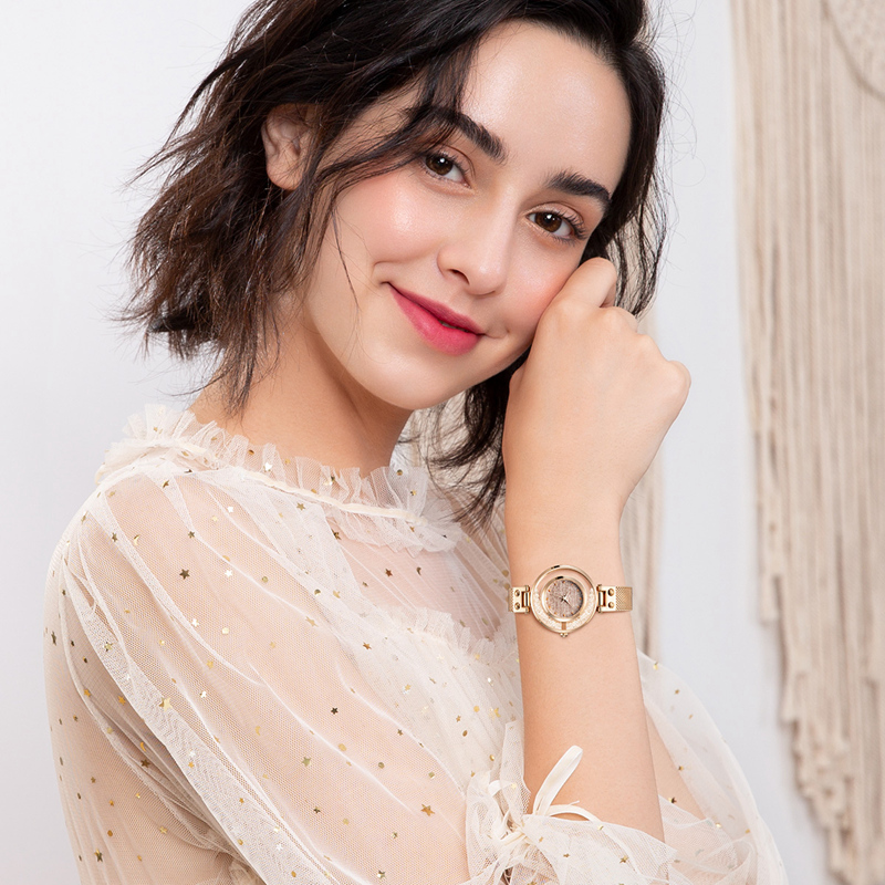 宾爵气质女表精致气质水钻腕表