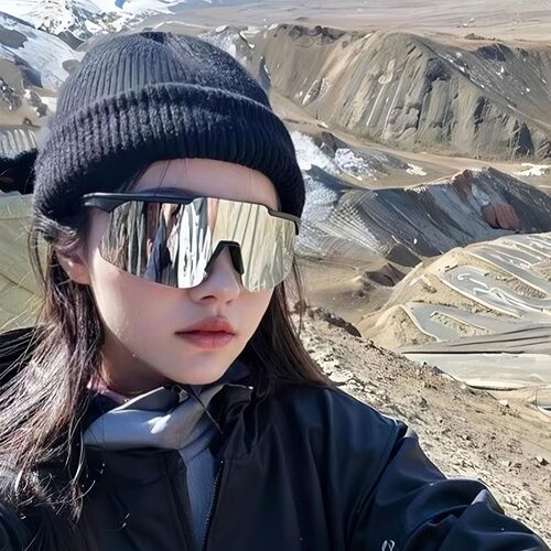 法国 portney bell朋克滑雪镜男潮防紫外线登山墨镜女甜酷