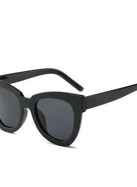 日系cherrykoko热款眼镜 时尚个性不规则太阳镜 时尚街拍大框