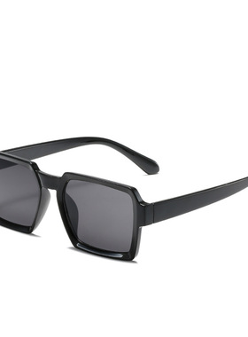 日系cherrykoko新款复古小框太阳镜男女潮欧美长方形墨镜街拍