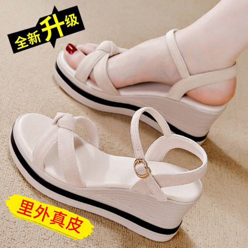 品牌断码特价爆款凉鞋女