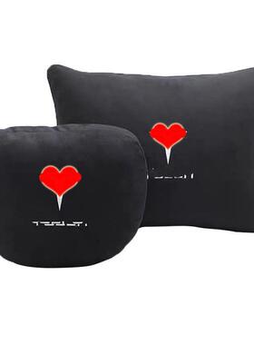 适用于特斯拉model3XYS头枕腰靠车用内饰Tesla专用抱枕护颈枕垫