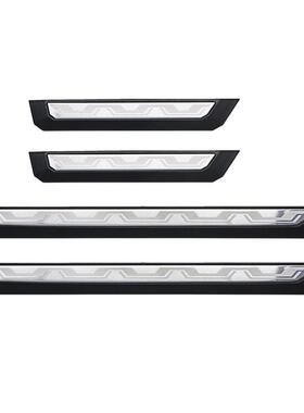 适用于丰田兰德酷路泽LC300门槛条门边防踩陆巡迎宾踏板改装配件