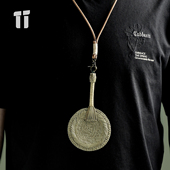 饰包包挂饰伴手礼 装 迷你手工扇项链提包挂件 蒲扇夏季