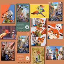 疯狂动物城电影冰箱贴磁贴装饰周边创意原创自制亚克力礼物磁吸