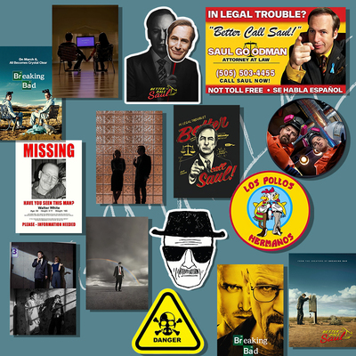 风骚律师绝命毒师冰箱贴装饰磁贴