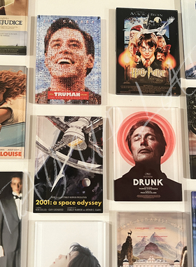 冰箱贴电影海报磁贴装饰周边创意原创自制亚克力礼物磁吸卡片