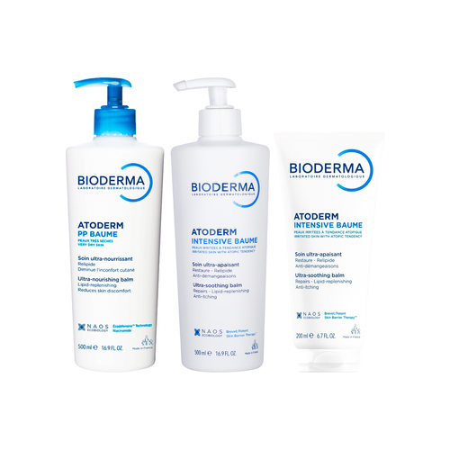 法国BIODERMA贝德玛PP霜 强效密集保湿霜身体乳200ml/500ml 合集