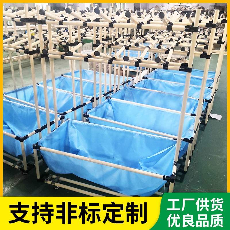 厂家防静电精益管周转车 仓库车间拣货车 双层移动手推车