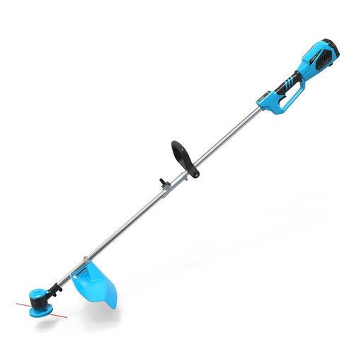 多功能两档调速电量显示充电式园林割灌机YD-208电动割草机