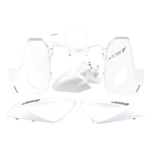 雅马哈巧格i-PLUS 原厂正品ZY125T-17炫彩白外壳件塑料件全车外壳