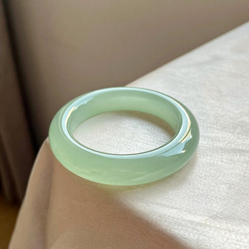 高冰晴水东陵玉天然玉镯子正品